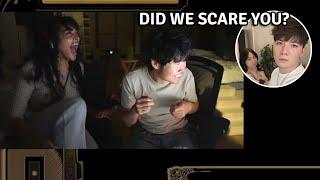 John & Jodi SCARES Sydney & Toast while playing Horror Game