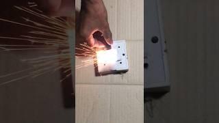 Capacitor power test #viralshorts #electronic। SR Electronics।