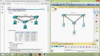 4.2.1.4 Lab - Configuring EtherChannel