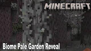 Minecraft Pale Garden Biome Reveal Minecraft Live 2024