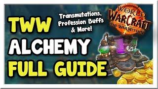 Alt Armies Get Ready!! The War Within Alchemy Full Guide | The War Within | WoW Gold Making Guide