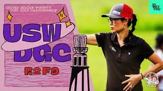 2025 USWDGC  | FPO R2F9 | Salonen, Blomroos, Scoggins, King | Jomez Disc Golf