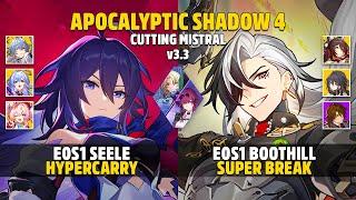 E0S1 Seele Hypercarry & E0S1 Boothill Super Break - Apocalyptic Shadow 4 - Honkai: Star Rail 3.3