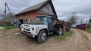 ВОССТАНАВЛЕНИЕ ЗИЛ-130. СВАРКА-СЛЕСАРКА. СГОНЯЛИ НА ПОЛЕ))