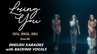 CHISA, HINATA, JURIA ( from XG ) - LOSING YOU - KARAOKE WITH BACKING VOCALS