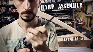 Lever harp assembly by Jack Harps