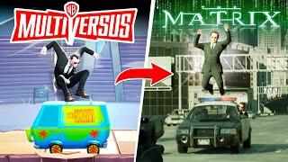 ALL Agent Smith References, Secrets and Easter Eggs in Multiversus (The Matrix)