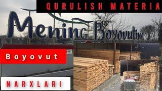 Boyovut tumani markazi!!! Qurulish mollar narxlari 09.02.2021