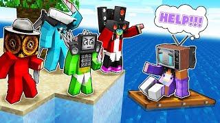 APHMAU on a ISLAND of ONLY BOYS! NICO CAMERAMAN and CASH MULTIVERSE in Minecraft - Maizen