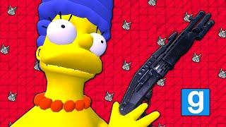 marge simpsons voice is hilarious (gmod murder)