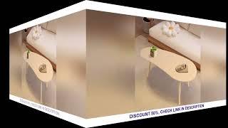 Medieval Modern Minimalist Coffee Table With Mango Shaped Small Wooden Central Table For Display In