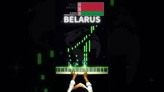 1-minute National Anthem of BELARUS | #shorts 16