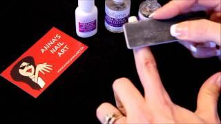Anna's Nail Art - Gel Nail Tip Preparation