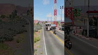 Realistic Highway Car Crashes #108