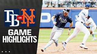 Rays vs. Mets Game Highlights (6/15/25) | MLB Highlights
