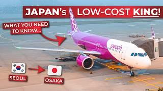 What is a Japanese low-cost airline like? | Peach Airbus A320neo Seoul Incheon to Osaka Kansai!