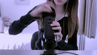 ･ﾟASMR fast aggressive MIC triggers! ~ (mic cover tapping, swirling, pumping)