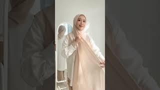 Full coverage hijab tutorial  #hijab #hijabstyle #hijabtutorial #hijabers #shorts