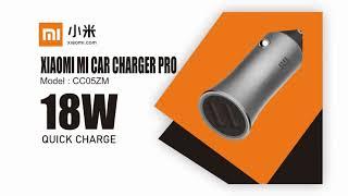 Xiaomi Mi Car Charger Pro / Charger Mobil 18W Fast Charging