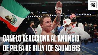 Canelo Reacciona Al Anuncio De Pelea De Billy Joe Saunders