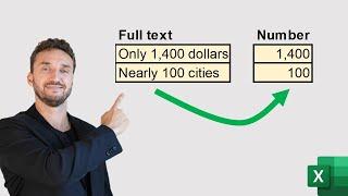 Excel Pro Tip: How to Easily Extract Numbers from Cells