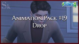 ANIMATION PACK#19 - DROP | Sims 4 Animation (Early Access)(Download)