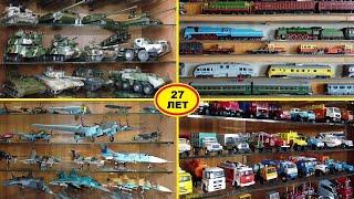 коллекция моделей за 27 лет 1:35 1:43 1:72 1:87 / home collection of models, collected over 27 years