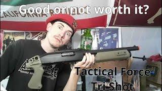 @EliteForceGuns is asking HOW MUCH!? | Tactical Force Tri Shot | AirsoftAL Reviews