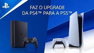 Faz o upgrade da PS4™ para a PS5™ | PlayStation Portugal