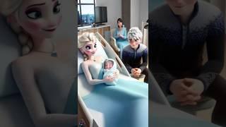 ️ Evolution of catapillar: Elsa queen thinking in hospital Nastya Milky  #cat #cute #love #shorts