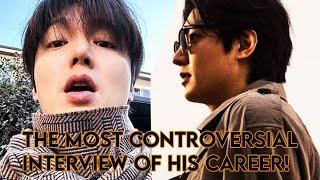 Lee Min ho Speaks Out – The Most Controversial Interview of His Career!