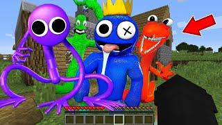 Я НАШЛА РАДУЖНЫХ ДРУЗЕЙ В МАЙНКРАФТ ! ROBLOX RAINBOW FRIENDS MINECRAFT SCP