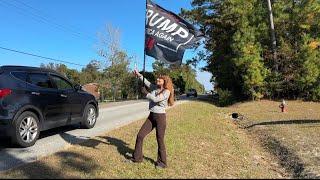 Trump Hater Confronted ~ Cheating Thieving Leftists Getting Caught Stealing Election Signs