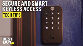 Unique Codes and Auto Unlock with the Yale Assure Lock 2 Keypad with Wi-Fi – Tech Tips from Best Buy