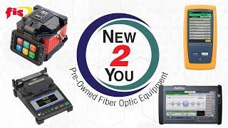 Save Money, Purchase Pre-Owned Test & Splicer Equipment