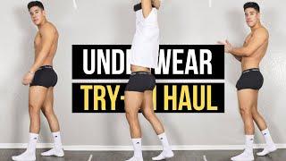 men's underwear try-on haul | calvin klein | jairwoo