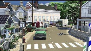  Neighborhood for Rent  4 homes | NO CC | + Gallery Art | The Sims 4 | STOP MOTION | TymMess