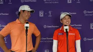 ทีม Tom & Jerry ของจีโน่ และทอม คิม อยู่ที่ 2 จบรอบสอง The Grant Thorton Invitational