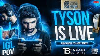 PUBG Mobile Stallions Series 500,000 PKR ROUND 2 LIVE  IGL POV - IPHONE 12 - 360  -TYSON GAMING