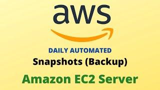 Automate EC2 Snapshots with AWS Lifecycle Manager