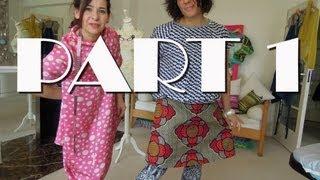 How-to sew an A-Line Skirt - PART 1 Easy for beginners