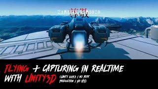 ZAMBADA RAMBOZO - Flying + capturing in realtime with Unity3D 2019.3 (no PP/VFX)