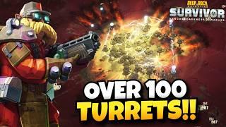 Moving 100+ Turrets At Once is INSANE! | Deep Rock Galactic: Survivor