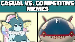 Casual vs. Competitive Pokemon Memes