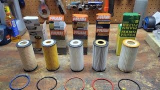 VW MK7 EA888.3 etc. oil filter shoot out!