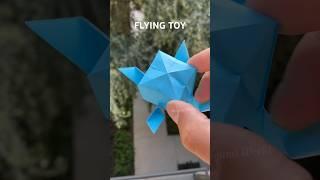 PAPER FLYING FIDGET TOY ORIGAMI TUTORIAL | POP IT ORIGAMI ANTISTRESS PAPER CRAFTING | PAPER TOY ART