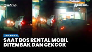 Gemetaran, Detik-detik Wanita ini Rekam Momen Bos Rental Mobil Tewas Ditembak Anggota TNI