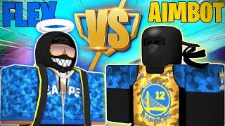 FLEXPLAYZ VS THELEGENDOFAIMBOT! | THE GAME OF THE YEAR!? | (ROBLOX HOOPZ)