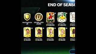 END OF THE SEASON REWARDS #eafcmobile #eafc #fifamobile #fifa