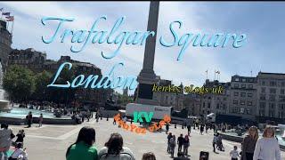 London’s Trafalgar Square: A must visit place in London.